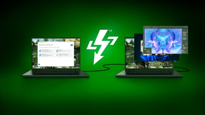 Intel Thunderbolt Share Razer Blade 18 8fc3f